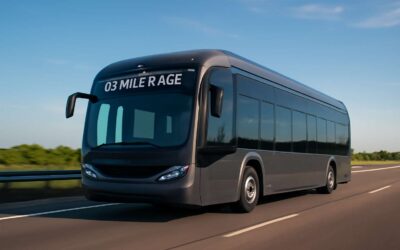 Discover how far a bus can travel 63 miles on a single tank.