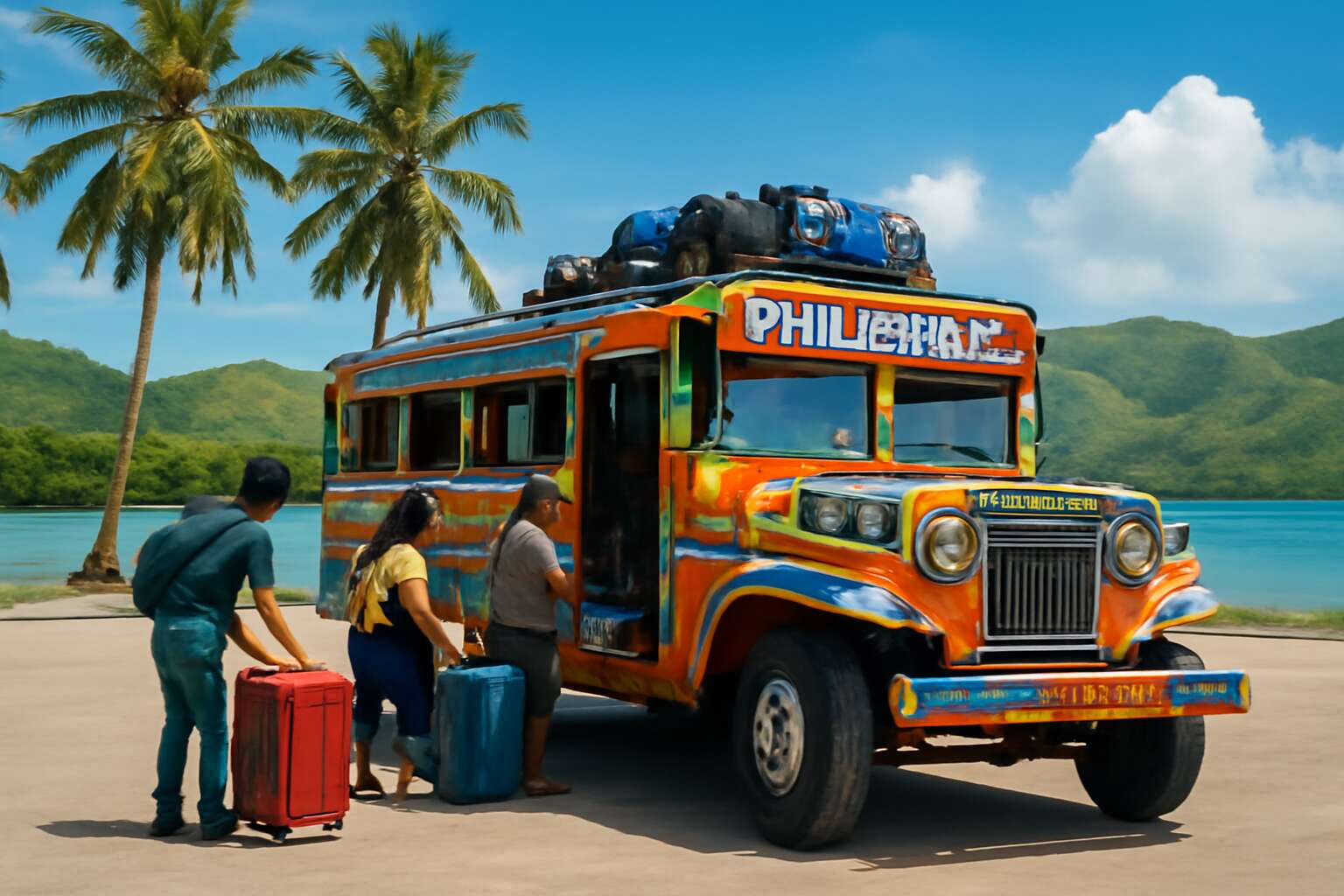 bus travel to leyte
