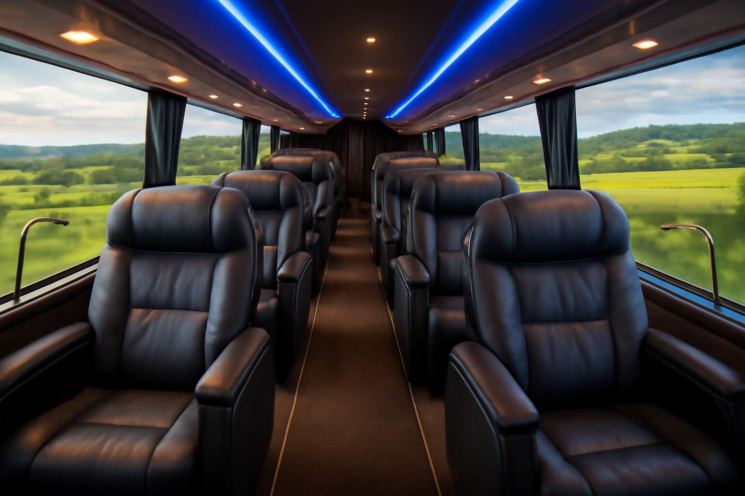 bus travel luxury
