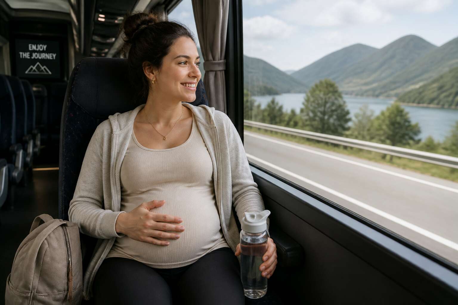 bus travel during first trimester