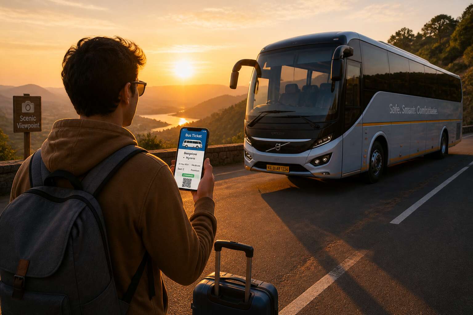 bus travel booking near me