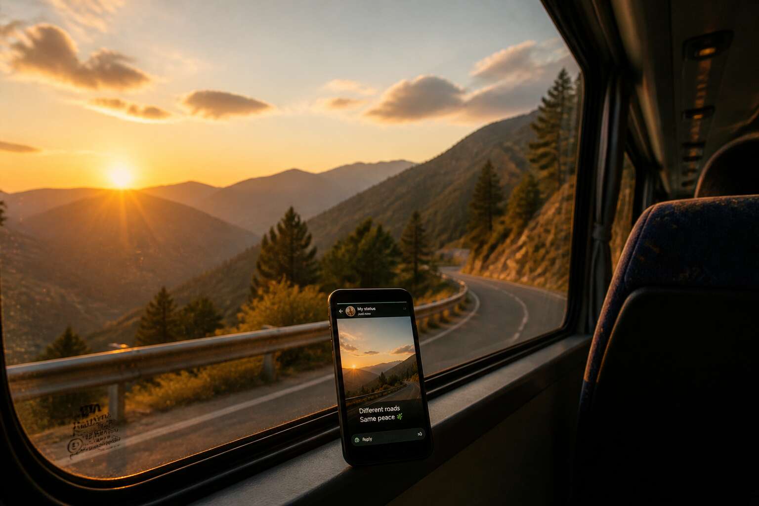 bus travel whatsapp status video download